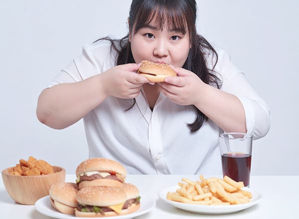 食生活が乱れている