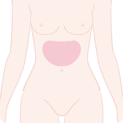 上腹部