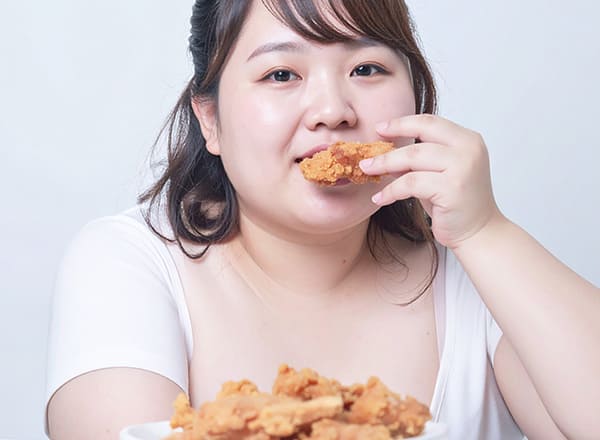 食生活が乱れている