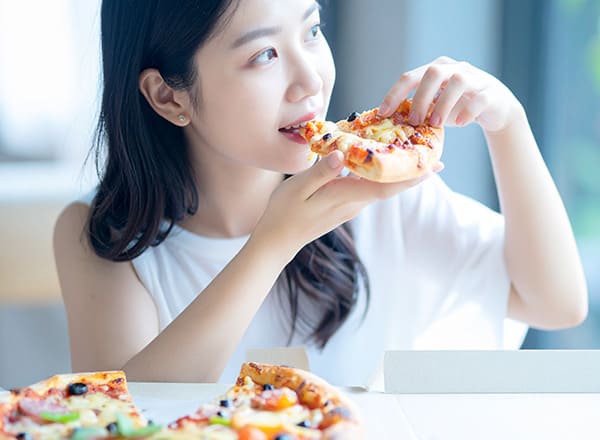 食生活が乱れている