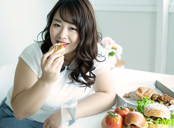 食生活が乱れている