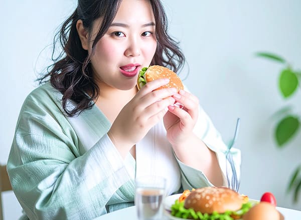 食生活が乱れている