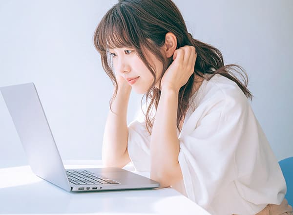 姿勢が悪い